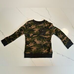 Camouflage Old Navy Thermal Pocket Shirt